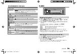 Preview for 37 page of Kenwood kmm-115 Instruction Manual