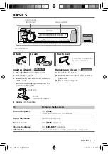 Предварительный просмотр 5 страницы Kenwood KMM-257 Instruction Manual