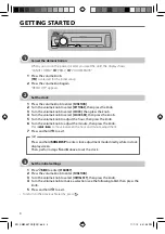 Предварительный просмотр 6 страницы Kenwood KMM-257 Instruction Manual