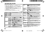 Preview for 36 page of Kenwood KMM-303BT Instruction Manual