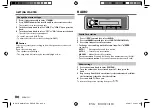 Preview for 10 page of Kenwood KMM-304Y Instruction Manual