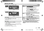 Preview for 27 page of Kenwood KMM-304Y Instruction Manual