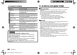 Preview for 62 page of Kenwood KMM-304Y Instruction Manual