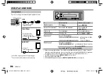 Preview for 8 page of Kenwood KMM-BT204 Instruction Manual