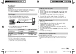 Preview for 11 page of Kenwood KMM-BT204 Instruction Manual