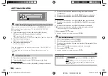 Preview for 10 page of Kenwood KMM-BT205 Instruction Manual