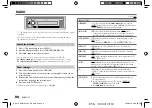 Preview for 12 page of Kenwood KMM-BT205 Instruction Manual