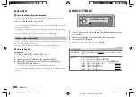 Preview for 24 page of Kenwood KMM-BT205 Instruction Manual