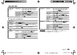 Preview for 27 page of Kenwood KMM-BT205 Instruction Manual