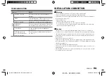 Preview for 35 page of Kenwood KMM-BT205 Instruction Manual