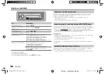 Preview for 110 page of Kenwood KMM-BT205 Instruction Manual