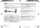 Preview for 112 page of Kenwood KMM-BT205 Instruction Manual