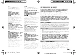 Предварительный просмотр 5 страницы Kenwood KMM-BT206 Instruction Manual