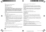 Предварительный просмотр 8 страницы Kenwood KMM-BT206 Instruction Manual