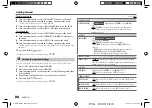 Предварительный просмотр 14 страницы Kenwood KMM-BT206 Instruction Manual