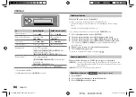 Предварительный просмотр 18 страницы Kenwood KMM-BT206 Instruction Manual