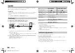 Предварительный просмотр 20 страницы Kenwood KMM-BT206 Instruction Manual