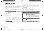 Предварительный просмотр 22 страницы Kenwood KMM-BT206 Instruction Manual