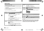 Предварительный просмотр 36 страницы Kenwood KMM-BT206 Instruction Manual