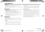 Предварительный просмотр 49 страницы Kenwood KMM-BT206 Instruction Manual