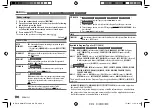 Preview for 12 page of Kenwood KMM-BT222U Instruction Manual