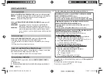 Preview for 14 page of Kenwood KMM-BT222U Instruction Manual