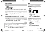 Preview for 15 page of Kenwood KMM-BT222U Instruction Manual