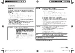 Preview for 25 page of Kenwood KMM-BT222U Instruction Manual