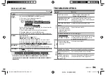 Preview for 33 page of Kenwood KMM-BT222U Instruction Manual