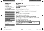 Preview for 86 page of Kenwood KMM-BT222U Instruction Manual