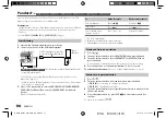 Предварительный просмотр 20 страницы Kenwood KMM-BT228U Instruction Manual