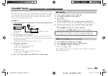 Предварительный просмотр 23 страницы Kenwood KMM-BT228U Instruction Manual