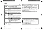 Preview for 30 page of Kenwood KMM-BT302 Instruction Manual