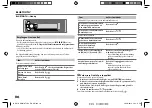 Preview for 34 page of Kenwood KMM-BT302 Instruction Manual