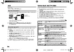 Preview for 60 page of Kenwood KMM-BT302 Instruction Manual