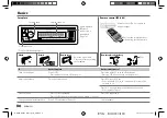 Preview for 4 page of Kenwood KMM-BT306 Instruction Manual