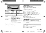 Preview for 9 page of Kenwood KMM-BT306 Instruction Manual