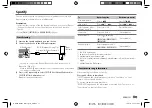 Preview for 11 page of Kenwood KMM-BT306 Instruction Manual