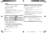 Preview for 16 page of Kenwood KMM-BT306 Instruction Manual