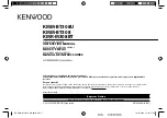 Kenwood KMM-BT308 Instruction Manual preview