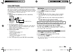 Предварительный просмотр 13 страницы Kenwood KMM~BT312U Instruction Manual