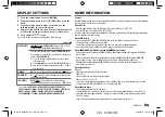 Предварительный просмотр 23 страницы Kenwood KMM~BT312U Instruction Manual