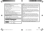 Предварительный просмотр 3 страницы Kenwood KMM-BT315 Instruction Manual