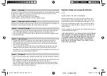 Предварительный просмотр 5 страницы Kenwood KMM-BT315 Instruction Manual