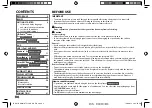 Предварительный просмотр 6 страницы Kenwood KMM-BT315 Instruction Manual