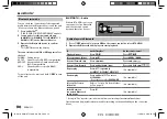 Preview for 26 page of Kenwood KMM-BT318 Instruction Manual