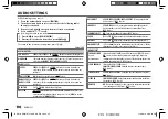 Preview for 28 page of Kenwood KMM-BT318 Instruction Manual