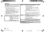 Preview for 60 page of Kenwood KMM-BT318 Instruction Manual