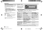 Preview for 62 page of Kenwood KMM-BT318 Instruction Manual