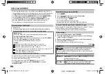 Preview for 10 page of Kenwood KMM-BT32U Instruction Manual